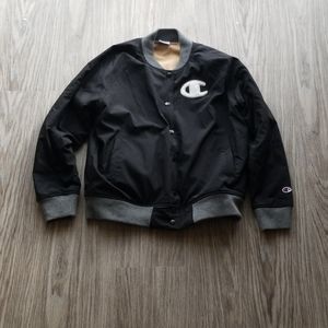 Champion fleeced bomber jacket